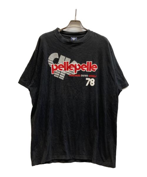 pellepelle（ペレペレ）pellepelle (ペレペレ) Tシャツ ブラック サイズ:2ＸＬの古着・服飾アイテム