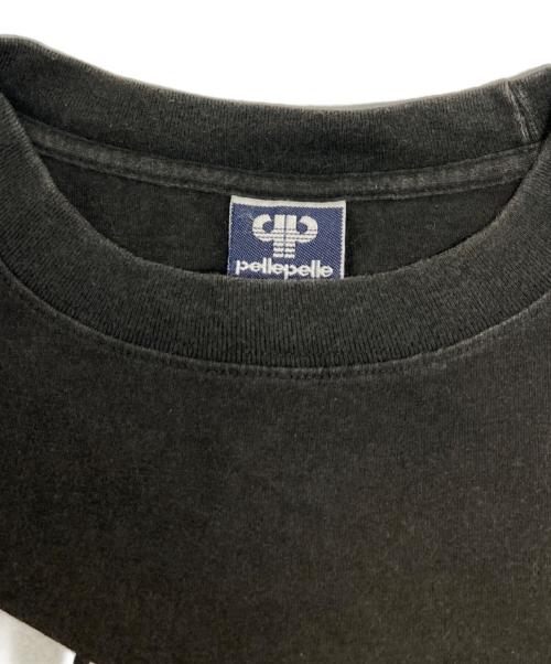 pellepelle（ペレペレ）pellepelle (ペレペレ) Tシャツ ブラック サイズ:2ＸＬの古着・服飾アイテム