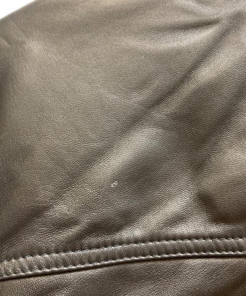 LEVI'S（リーバイス）LEVI'S (リーバイス) レザー シェルパジャケット ブラック サイズ:Lの古着・服飾アイテム