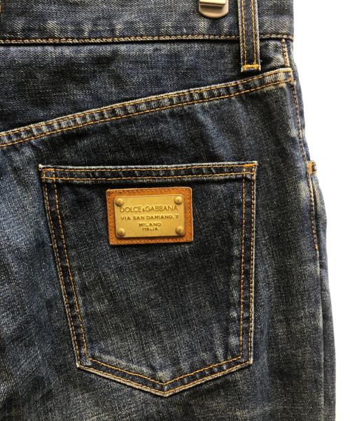 DOLCE & GABBANA（ドルチェ＆ガッバーナ）DOLCE & GABBANA (ドルチェ＆ガッバーナ) デニムパンツ / G374CP インディゴ サイズ:46の古着・服飾アイテム