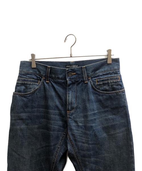 DOLCE & GABBANA（ドルチェ＆ガッバーナ）DOLCE & GABBANA (ドルチェ＆ガッバーナ) デニムパンツ / G374CP インディゴ サイズ:46の古着・服飾アイテム