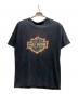 HARLEY-DAVIDSON（ハーレーダビッドソン）の古着「ファイヤーエンブレムTシャツ」｜グレー