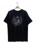 HARLEY-DAVIDSON（ハーレーダビッドソン）の古着「スカル柄モーターサイクルTシャツ」｜ブラック