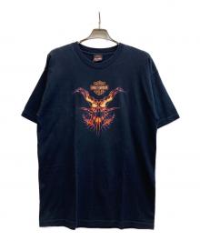 HARLEY-DAVIDSON（ハーレーダビッドソン）の古着「プリントTシャツ」｜ブラック