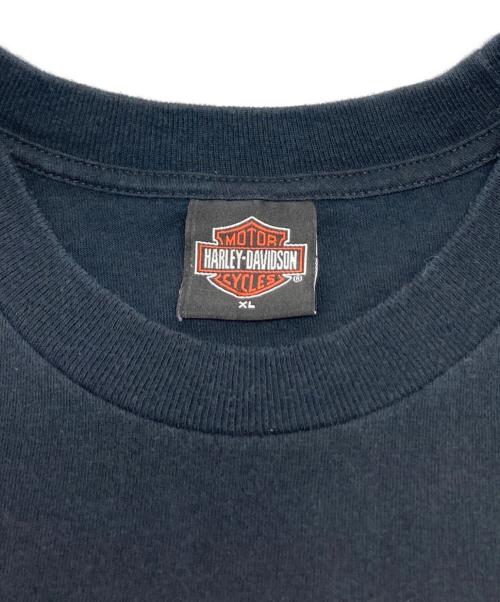 HARLEY-DAVIDSON（ハーレーダビッドソン）HARLEY-DAVIDSON (ハーレーダビッドソン) プリントTシャツ ブラック サイズ:XLの古着・服飾アイテム