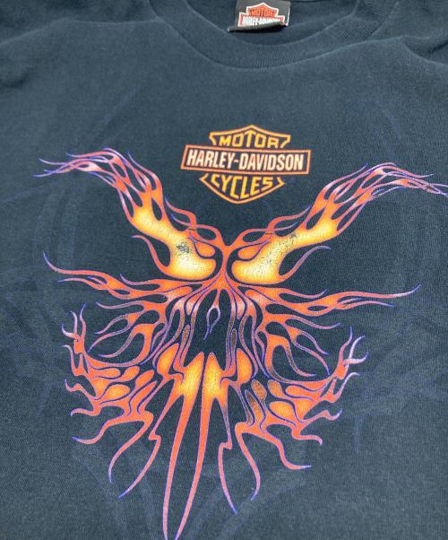 HARLEY-DAVIDSON（ハーレーダビッドソン）HARLEY-DAVIDSON (ハーレーダビッドソン) プリントTシャツ ブラック サイズ:XLの古着・服飾アイテム