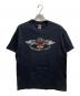 HARLEY-DAVIDSON（ハーレーダビッドソン）の古着「モーターサイクルバイクTシャツ」｜ブラック