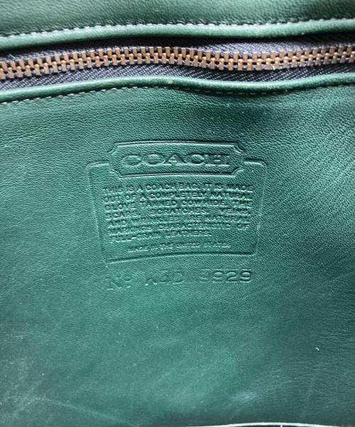 COACH（コーチ）COACH (コーチ) レザースリングバッグ / 9929 グリーンの古着・服飾アイテム