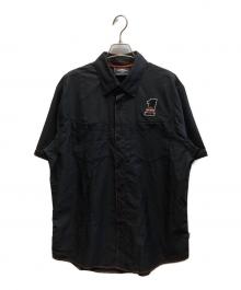 HARLEY-DAVIDSON（ハーレーダビッドソン）の古着「S/Sワークシャツ」｜ブラック