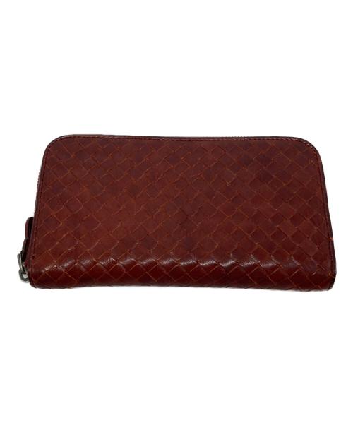 BOTTEGA VENETA（ボッテガベネタ）BOTTEGA VENETA (ボッテガベネタ) 長財布 / 114076 レッドの古着・服飾アイテム