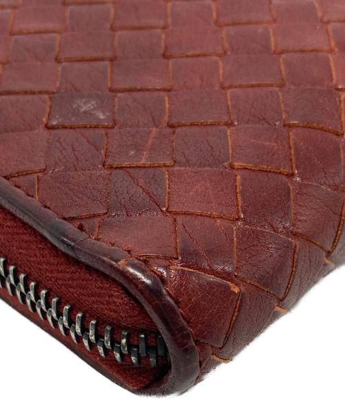 BOTTEGA VENETA（ボッテガベネタ）BOTTEGA VENETA (ボッテガベネタ) 長財布 / 114076 レッドの古着・服飾アイテム