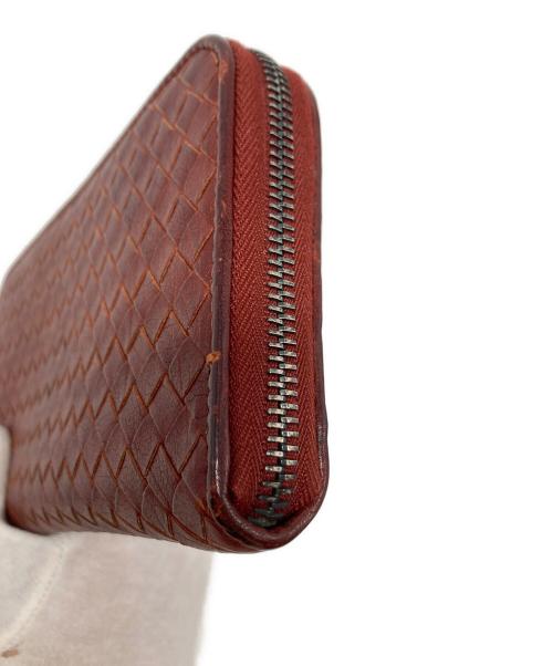 BOTTEGA VENETA（ボッテガベネタ）BOTTEGA VENETA (ボッテガベネタ) 長財布 / 114076 レッドの古着・服飾アイテム