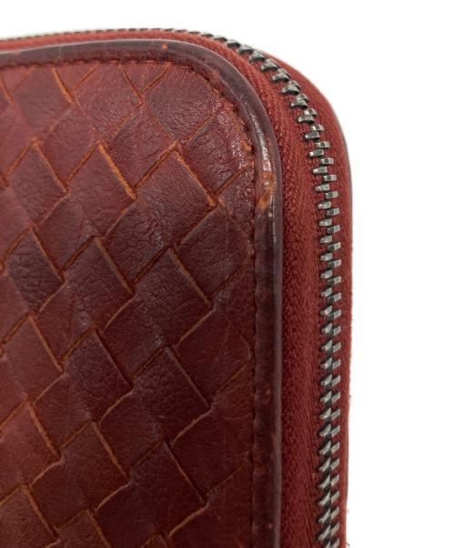 BOTTEGA VENETA（ボッテガベネタ）BOTTEGA VENETA (ボッテガベネタ) 長財布 / 114076 レッドの古着・服飾アイテム