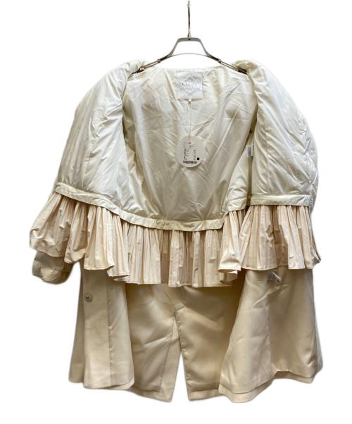 CHESTY（チェスティ）CHESTY (チェスティ) ツイード×ウールベスト / 22L901 アイボリーの古着・服飾アイテム