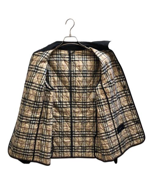 BURBERRY LONDON（バーバリーロンドン）BURBERRY LONDON (バーバリーロンドン) キルティングジャケット ブラック サイズ:40の古着・服飾アイテム