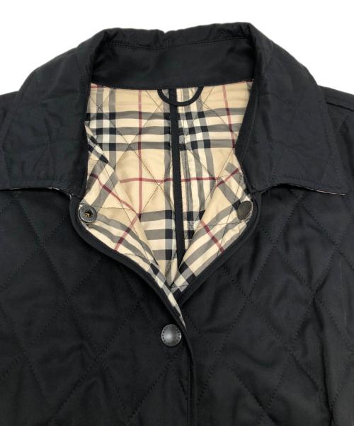 BURBERRY LONDON（バーバリーロンドン）BURBERRY LONDON (バーバリーロンドン) キルティングジャケット ブラック サイズ:40の古着・服飾アイテム