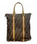 FENDI（フェンディ）の古着「ズッカ柄トートバッグ / 26421」｜ブラウン