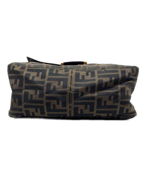 FENDI（フェンディ）FENDI (フェンディ) ズッカ柄ハンドバッグ ブラウンの古着・服飾アイテム