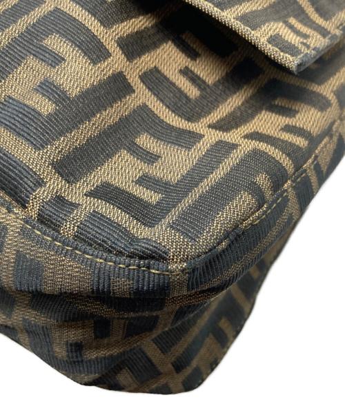 FENDI（フェンディ）FENDI (フェンディ) ズッカ柄ハンドバッグ ブラウンの古着・服飾アイテム