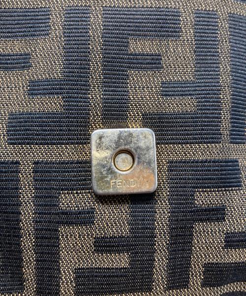 FENDI（フェンディ）FENDI (フェンディ) ズッカ柄ハンドバッグ ブラウンの古着・服飾アイテム