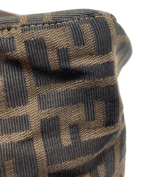FENDI（フェンディ）FENDI (フェンディ) ズッカ柄ハンドバッグ ブラウンの古着・服飾アイテム