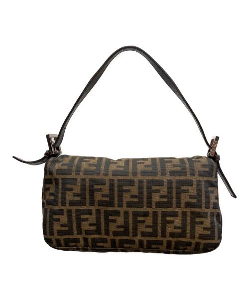 FENDI（フェンディ）FENDI (フェンディ) ズッカ柄ショルダーバッグ ブラウンの古着・服飾アイテム