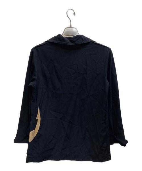 tricot COMME des GARCONS（トリココムデギャルソン）tricot COMME des GARCONS (トリココムデギャルソン) スキッパーシャツ / TF-B001 ブラック サイズ:Mの古着・服飾アイテム