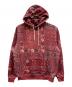 KITH（キス）の古着「ペイズリー柄パーカー」｜レッド