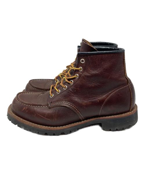 RED WING（レッドウィング）RED WING (レッドウィング) ラフネック 6インチモックトゥブーツRoughneck/8146 ブラウン サイズ:USA8の古着・服飾アイテム