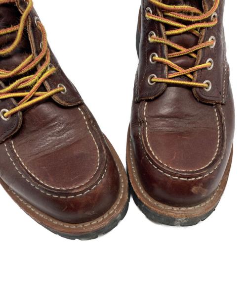 RED WING（レッドウィング）RED WING (レッドウィング) ラフネック 6インチモックトゥブーツRoughneck/8146 ブラウン サイズ:USA8の古着・服飾アイテム
