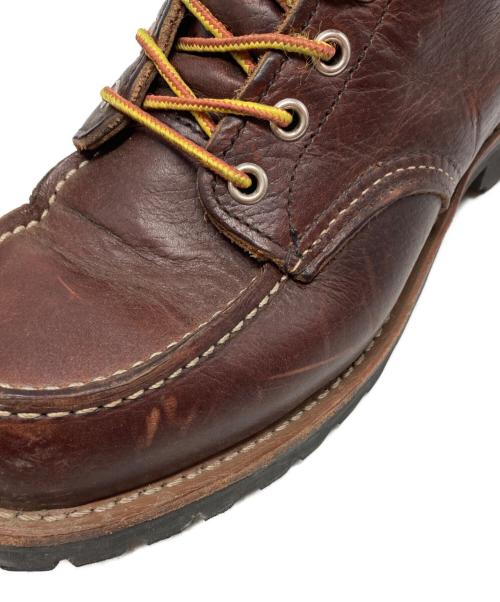 RED WING（レッドウィング）RED WING (レッドウィング) ラフネック 6インチモックトゥブーツRoughneck/8146 ブラウン サイズ:USA8の古着・服飾アイテム