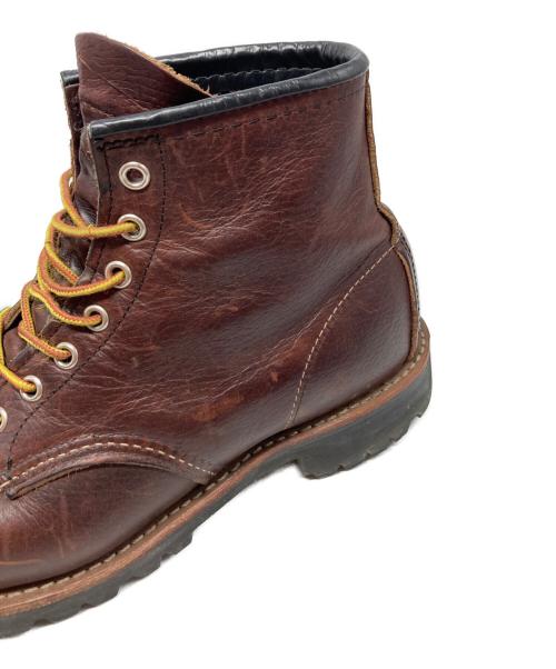 RED WING（レッドウィング）RED WING (レッドウィング) ラフネック 6インチモックトゥブーツRoughneck/8146 ブラウン サイズ:USA8の古着・服飾アイテム