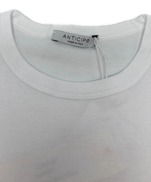 ANTICIPO（アンティーチポ）ANTICIPO (アンティーチポ) Bernina カットソー ホワイト サイズ:44 未使用品の古着・服飾アイテム