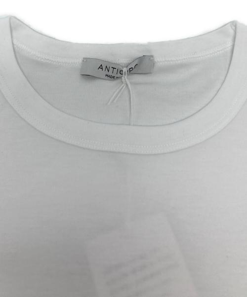 ANTICIPO（アンティーチポ）ANTICIPO (アンティーチポ) Bernina カットソー ホワイト サイズ:44の古着・服飾アイテム