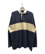 POLO RALPH LAURENポロ・ラルフローレン）の古着「ラガーシャツ」｜ネイビー