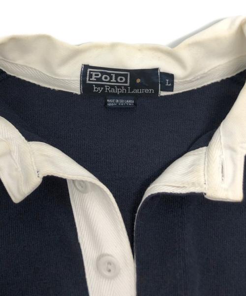 POLO RALPH LAUREN（ポロ・ラルフローレン）POLO RALPH LAUREN (ポロ・ラルフローレン) ラガーシャツ ネイビー サイズ:Lの古着・服飾アイテム