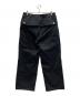 Omar Afridi (オマールアフリディ) Flap Trousers ブラック サイズ:46：25000円