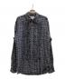 masu（エムエーエスユー）の古着「GRUNGE PLAID SHIRT/MMSS-SH0123」｜パープル