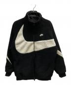 NIKEナイキ）の古着「リバーシブルボアジャケット / BQ6546-011」｜ブラック