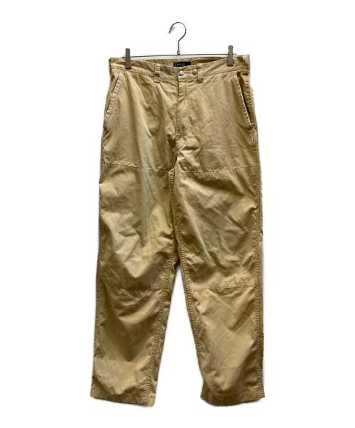POLO RALPH LAUREN（ポロ・ラルフローレン）POLO RALPH LAUREN (ポロ・ラルフローレン) ダブルニーパンツ ベージュ サイズ:W32の古着・服飾アイテム