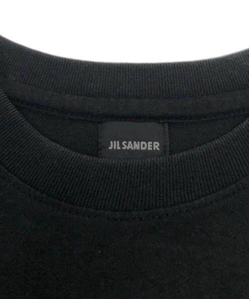 JIL SANDER（ジルサンダー）JIL SANDER (ジルサンダー) 半袖Tシャツ ブラック サイズ:Sの古着・服飾アイテム