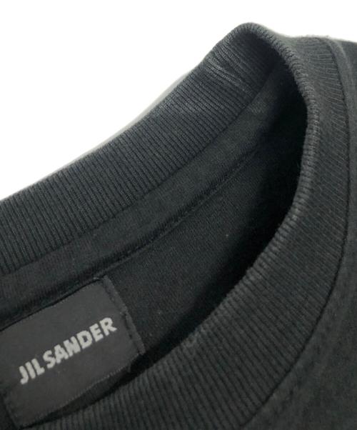 JIL SANDER（ジルサンダー）JIL SANDER (ジルサンダー) 半袖Tシャツ ブラック サイズ:Sの古着・服飾アイテム