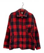 WOOLRICHウールリッチ）の古着「チェックジャケット」｜レッド