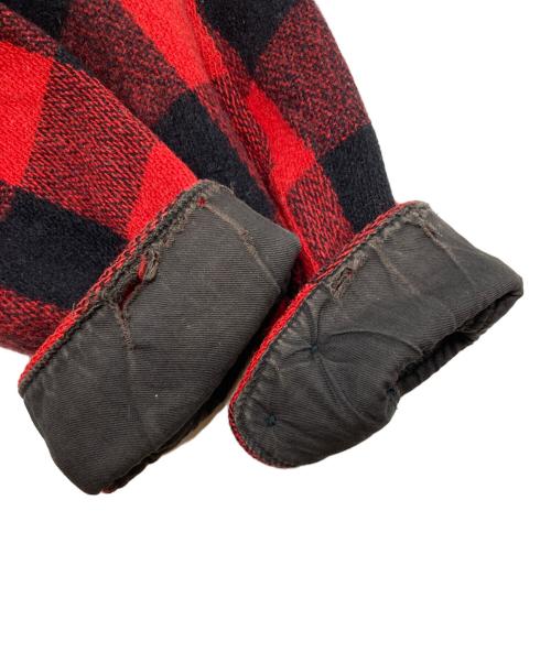 WOOLRICH（ウールリッチ）WOOLRICH (ウールリッチ) チェックジャケット レッド サイズ:40の古着・服飾アイテム