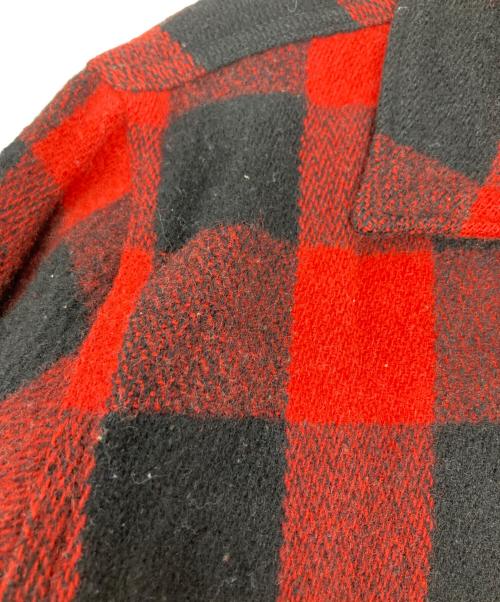 WOOLRICH（ウールリッチ）WOOLRICH (ウールリッチ) チェックジャケット レッド サイズ:40の古着・服飾アイテム