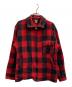 WOOLRICH（ウールリッチ）の古着「チェックジャケット」｜レッド