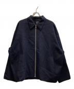ORCIVALオーシバル）の古着「WOOL ZIP JKT/OR-A0419」｜ネイビー