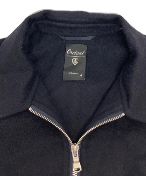 ORCIVAL（オーシバル）ORCIVAL (オーシバル) WOOL ZIP JKT/OR-A0419 ネイビー サイズ:4の古着・服飾アイテム
