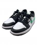 NIKEナイキ）の古着「AIR JORDAN1(エアジョーダン1)Low"Green Glow" / 553558-131」｜ブラック