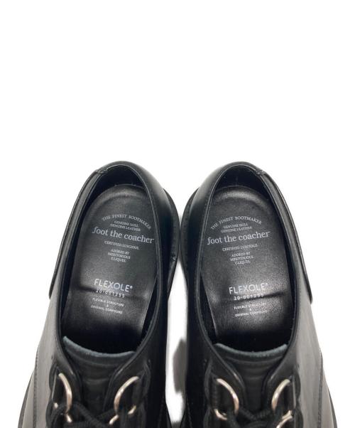 foot the coacher（フットザコーチャー）foot the coacher (フットザコーチャー) カオス ユーチップシューズ / FTC2012001 ブラック サイズ:27 1/2の古着・服飾アイテム